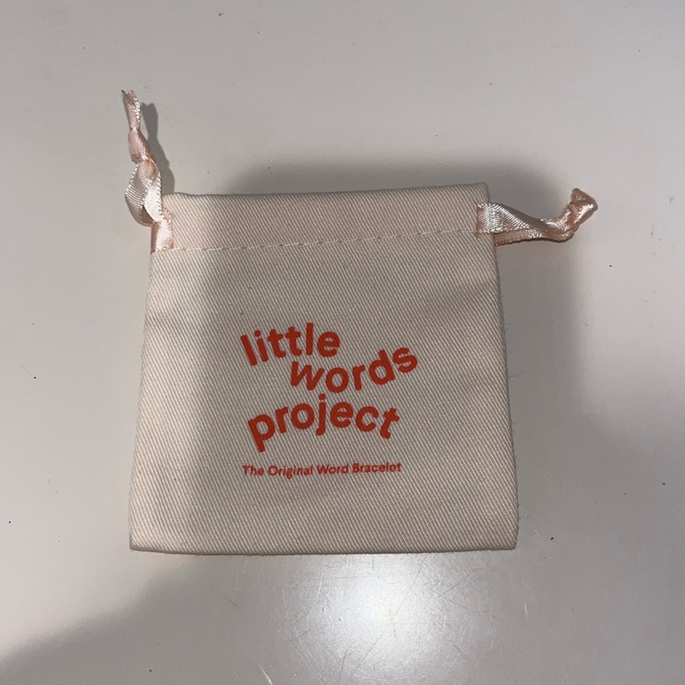 Little Words Project Dust Bag
